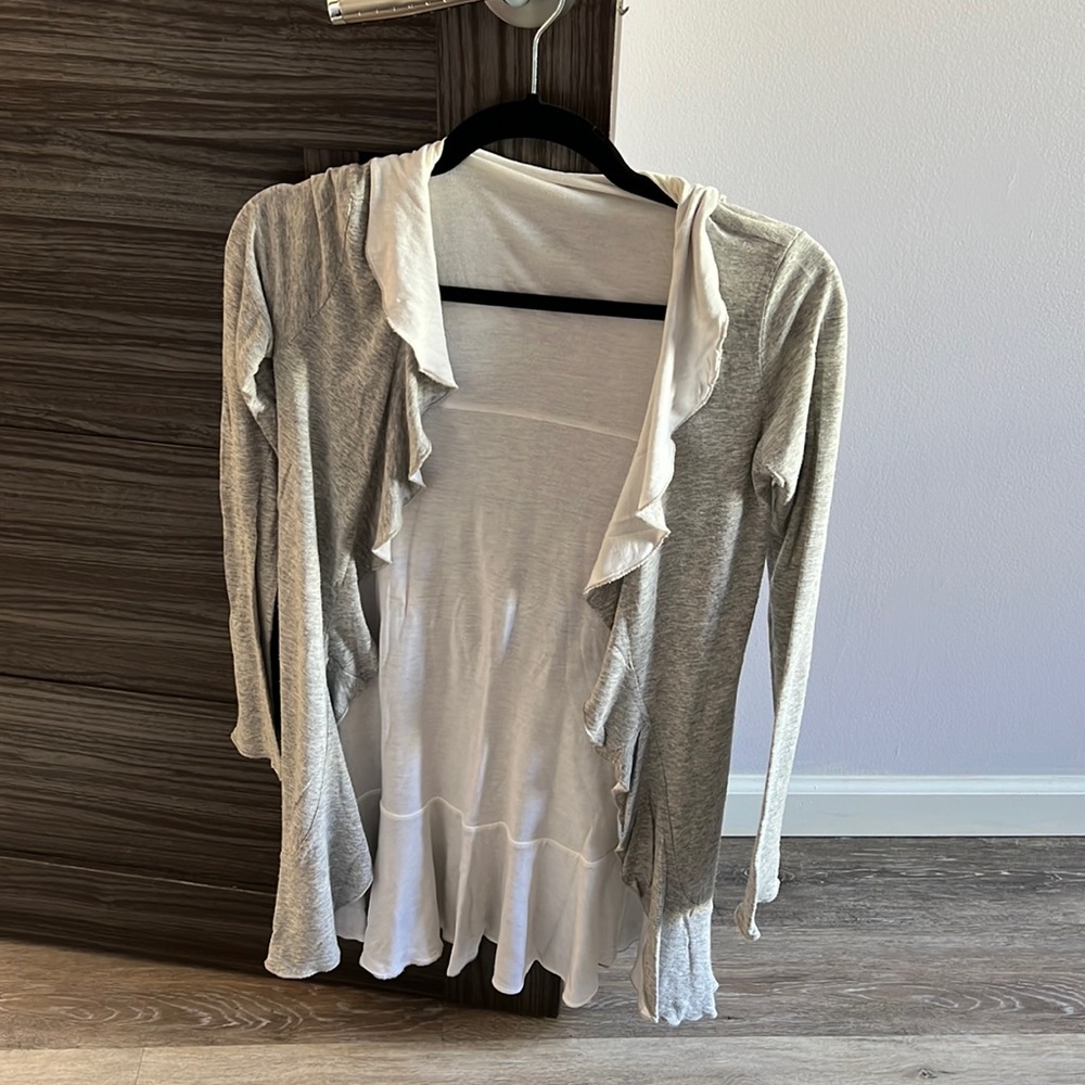 Reversible cardigan